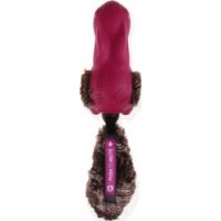 Gigwi Forestails Rabbit Pusht to Mute w/ Plush Tail Purple