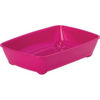  Moderna Arist-O-Tray-Cat Litter Tray (Pink) Large 