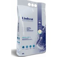 Lindo Cat Litter White Bentonite Advanced Multi-Cat 12 L (Fragrance Free)