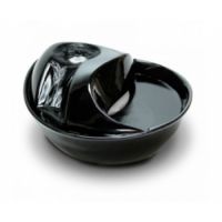 Water Fountain Ceramic Raindrop BLACK 60 oz (1.8 L)
