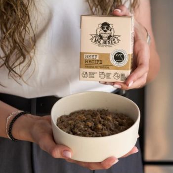  Mr Bones Cooked beef Wet food  375g 