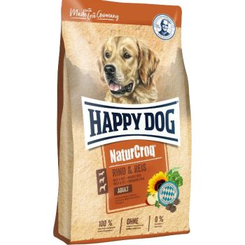  Happy Dog NaturCroq Adult Beef & Rice Dry Dog Food 4kg 