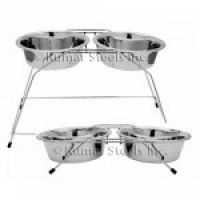 RACK WITH 2 *BOWL 0.90L, IQUART