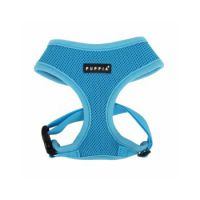 PUPPIA SOFT HARNESS S.BLUE L Neck 14.5' Chest 20-29"