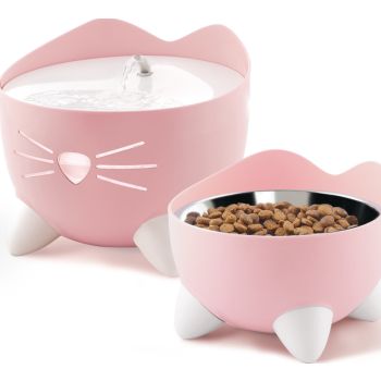  CatIt Pixi Drinking Fountain - Combo pack/Pink 