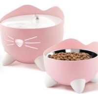 CatIt Pixi Drinking Fountain - Combo pack/Pink