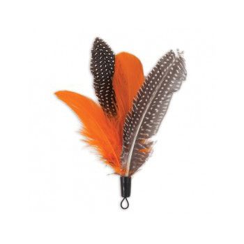  JACKSON GALAXY FEATHER AIR PREY REPLACEMENT TOY 