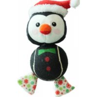CHRISTMAS DOG TOYS FRIENDS PENGUIN 19 CM