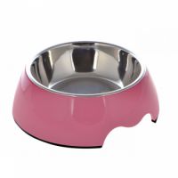 Nutrapet Melamine Round Bowl Pink XL:27 *9Cms 1400/ml47.2oz