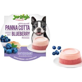  Jerhigh Panna Cotta Chicken With Blueberry Mousse 70g 