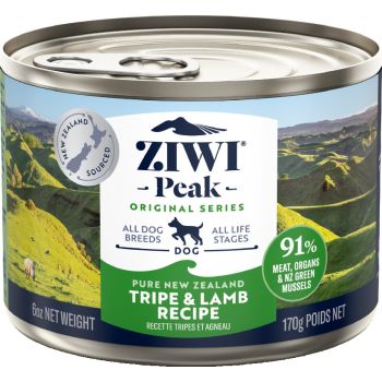  ZIWI Peak Tripe & Lamb Recipe Wet Dog Food 170g 