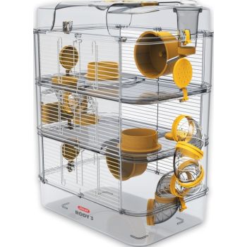  Rody 3 Trio Rodent Cage Banana Yellow 