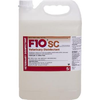  F10 SC Veterinary Disinfectant 5L 