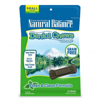  Natural Balance Fresh & Clean Formula Small Breed Dental Chew 