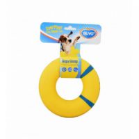DUVO EVER PLAY SUPA HOOP-DOG TOY YELLOW : 54143652015936