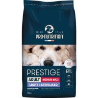 Pro Nutrition  Prestige Dog Dry Food Adult Medium  Maxi Sterilised 3kg