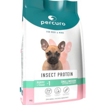  Percuro Insect Protein Puppy Small/Medium Breed Dry Dog Food 6KG 