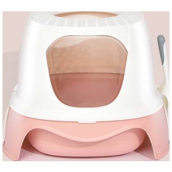  SaaS closed litter box Large Pink 
