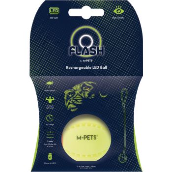  M-PETS Flash Led Ball Green 