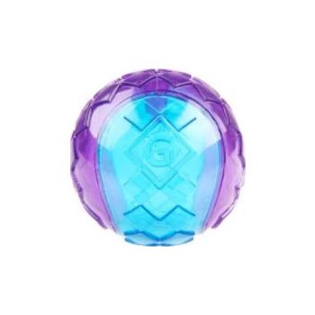  GiGwi Ball Purple/Blue Squeaker Transparent (Small) 