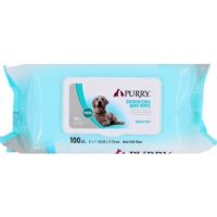 Purry Deodorizing Bath Wipes for Dog with Mango Scent (100 CT)-18*20cm