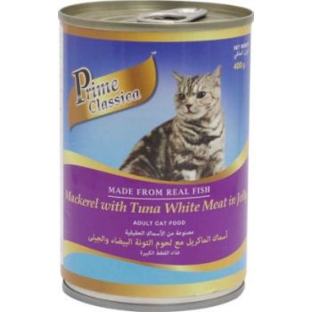  Prime Classica Mackerel Adult Cat Wet Food 400g 
