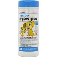 Petkin Jumbo Eyewipes - 80ct
