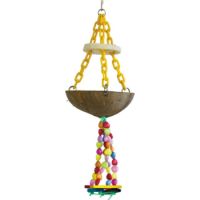 Vanpet Cocoshell Natural Bird Toy 45.2x10cm-BTLB00199