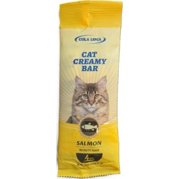  Cola Loca Cat Creamy Bar – Salmon Flavour – Pack of 4 x 15g Tubes 