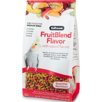  Zupreem FruitBlend Flavor for Medium Birds 14Oz (397g) 