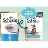 Schesir Kitten Pouch Jelly Tuna 85gm