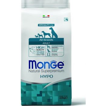  Monge Dog Dy Food Monoprotein All Breeds Adult Salmon And Tuna Hypo 2.5kg 