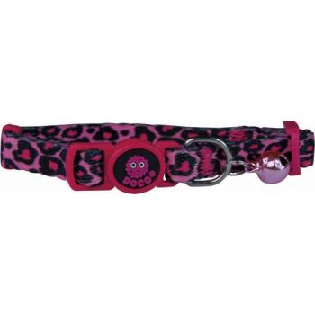 DOCO® LOCO Cat Collar Pattern Printed (DCAT002) Pink Leopard 