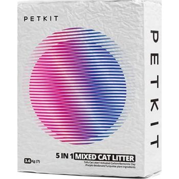  PETKIT "5 IN 1 MIXED" CLUMPING CAT LITTER - UNSCENTED 
