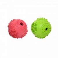 DUVO RUBBER DENTAL BALL 6CM red/green