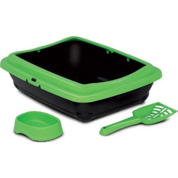  BIRBA KIT Green (Litter Box+Scoop+Bowl) 