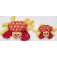 Pawsitiv Dog Toys Crab with Rubber Net and Squeaky - SMALL (86)