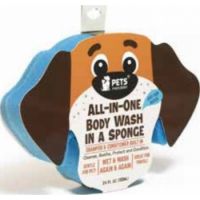 All-IN-ONE Body Wash in a Sponge Dog