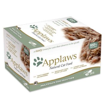  Applaws Cat Wet Food  Multipack Fish Selection 8 X 60G 