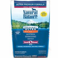 Natural Balance Original Ultra Premium Formula Small Breed Bite Dry Dog Food 12 Lb