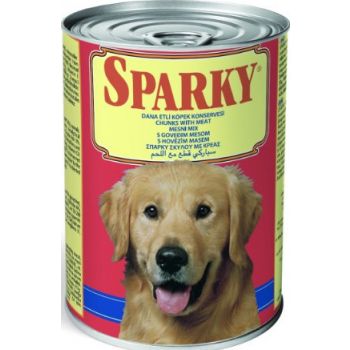  Sparky Chunks Adult Dog Wet Food With Meat 1250G 