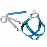 Freedom No-Pull Harness and Leash - Turquoise / Large 1"