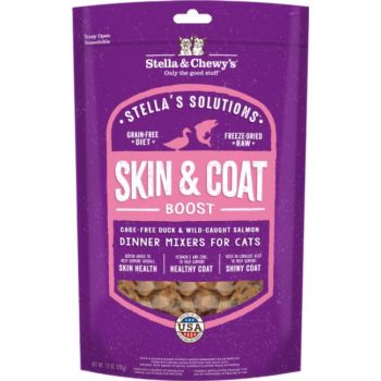  Stella & Chewy’s Duck & Salmon Recipe Dinner Morsels w/Skin & Coat Boost 7.5oz 