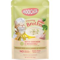 MOOCHIE CREAMY BROTH WITH CHICKEN & BROCCOLI 40g Pouch