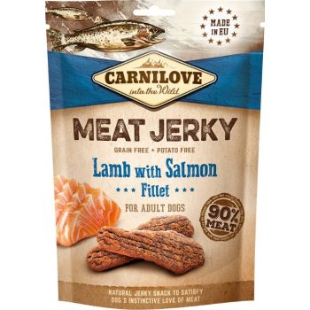  Carnilove Jerky Snack Lamb with Salmon Fillet 100g 