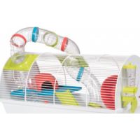 VOLTREGA SPAIN HAMSTER CAGE 119 WHITE Depth 50.5 Cm Width 28 Cm Height 26.5 Cm Weight 2.2