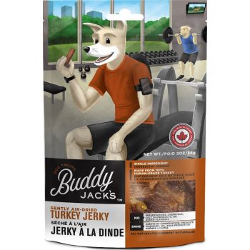  Buddy Jack’s Turkey Jerky Dog Treats 2oz / 56gm 