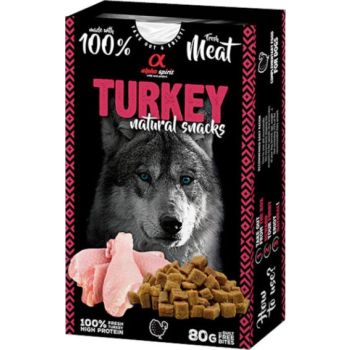  Alpha Spirit Natural Snacks for Dogs – Turkey 