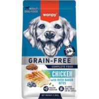 Wanpy Grain Free Complete Food for Adult Dog – Chicken Recipe 1.5kg