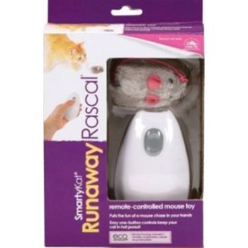 SmartyKat® Racin' Rascal™ (TV Item) Mouse & Remote Control With Laser Cat Toys 